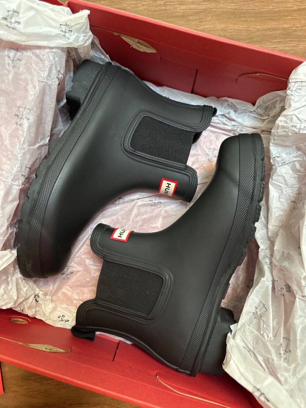 Hunter Original Chelsea Ankle Boots - Black